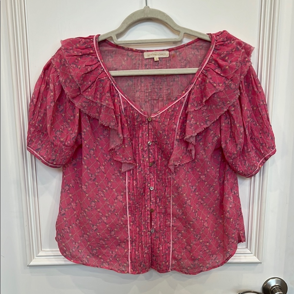 VGUC Love Shack Fancy top. Size Medium